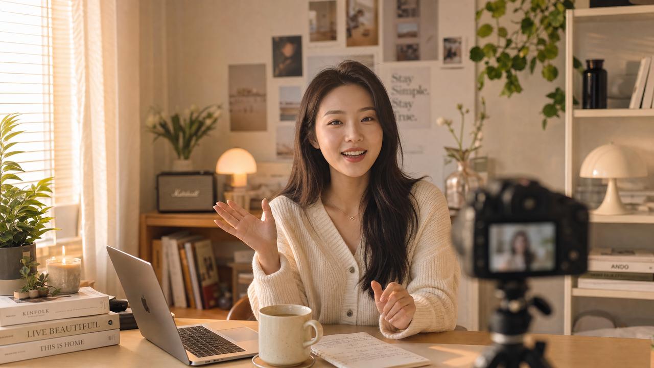 精神小妹-精神小妹传媒教程：治愈系居家日常·简单生活更幸福